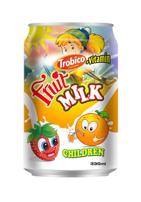 Fruit milk 330 ml for children 